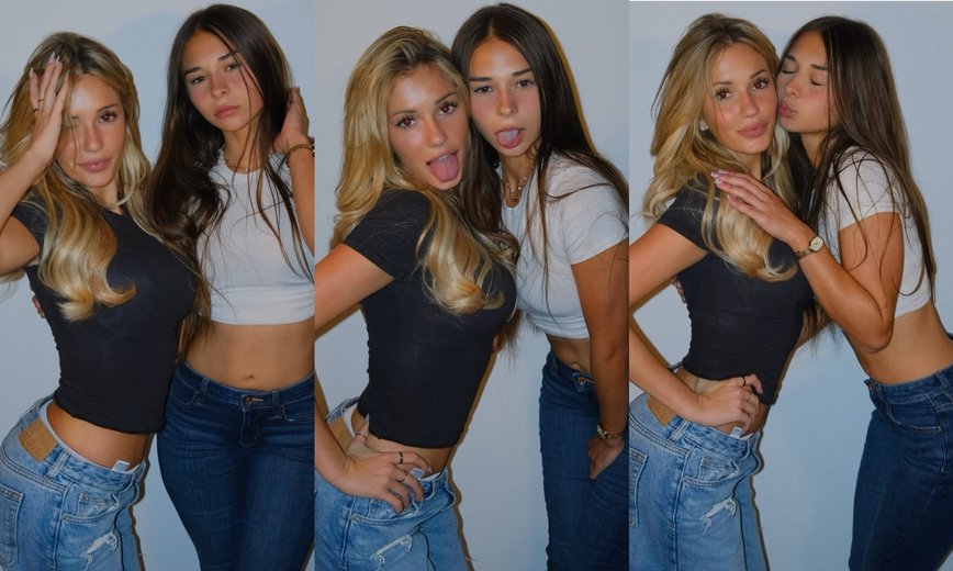 Sophie Rain and Breckie Hill: Stirring Up a Storm with Their Sensational 'Got Milk?' Photoshoot