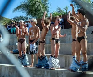 High School Water Polo Team's Speedos Stir Up Online Buzz