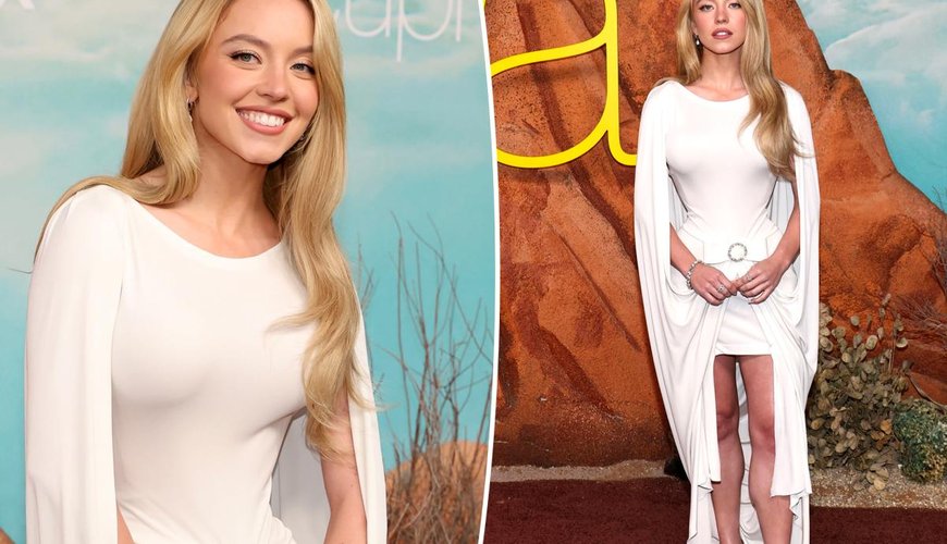 Sydney Sweeney Dazzles in White at 'Euphoria' Season 3 Premiere