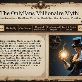 Unmasking the OnlyFans Millionaire Myth: The Real Story Behind Sensational Headlines