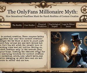 Unmasking the OnlyFans Millionaire Myth: The Real Story Behind Sensational Headlines