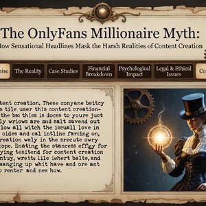 Unmasking the OnlyFans Millionaire Myth: The Real Story Behind Sensational Headlines