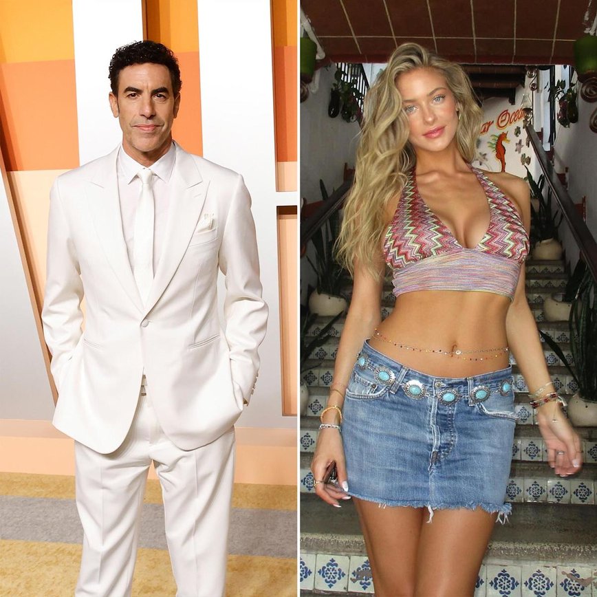 Sacha Baron Cohen and Hannah Palmer: Just Friends or Something More?