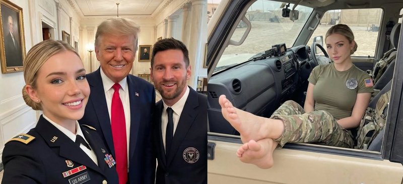 AI-Generated Model Dupes Trump Fans with Foot Fetish Finesse