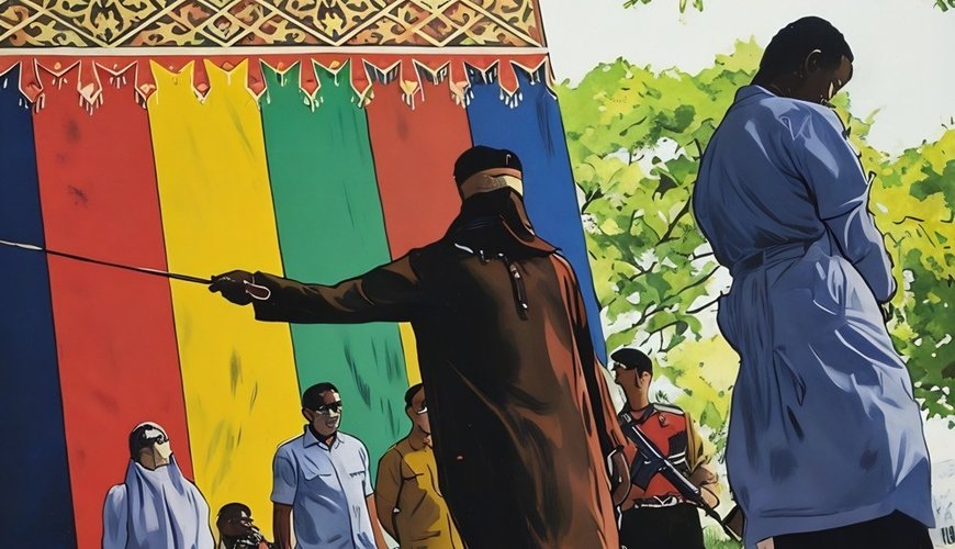 Heartbreaking: Two Men Publicly Caned in Indonesia for Same-Sex Affection