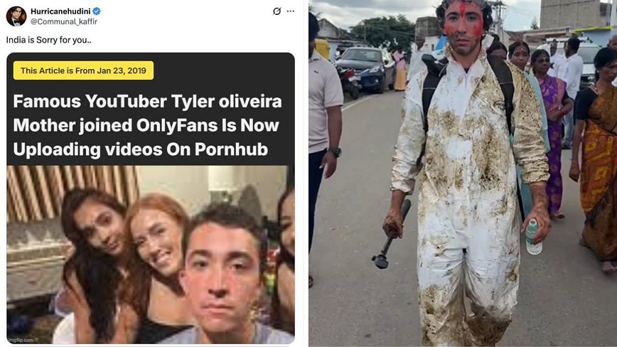 Tyler Oliveira Caught in Controversy: From India's 'Poop Festival' Vlog to Wild OnlyFans Rumors About His Mom