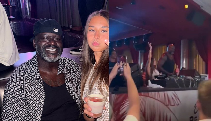 Shaq Steals the Show: NBA Legend Turns DJ at Sophie Rain’s Epic 21st Birthday Bash!