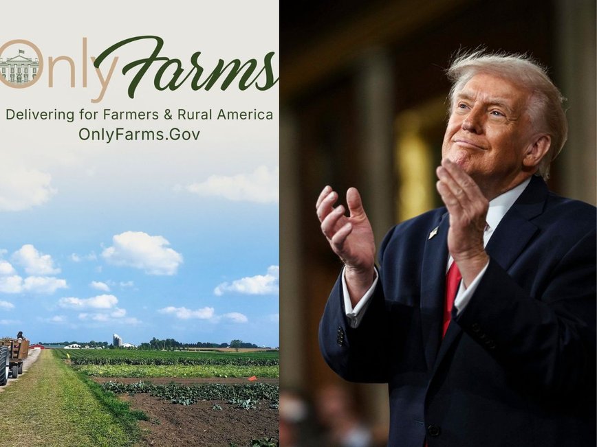 OnlyFarms: White House's New Site Sparks Internet Frenzy with Its 'OnlyFans' Vibe