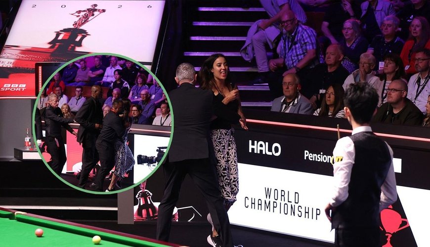 Snooker Showdown: OnlyFans Star's Bizarre Stunt at World Championship Final