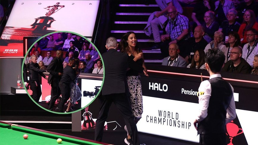 Snooker Showdown: OnlyFans Star's Bizarre Stunt at World Championship Final